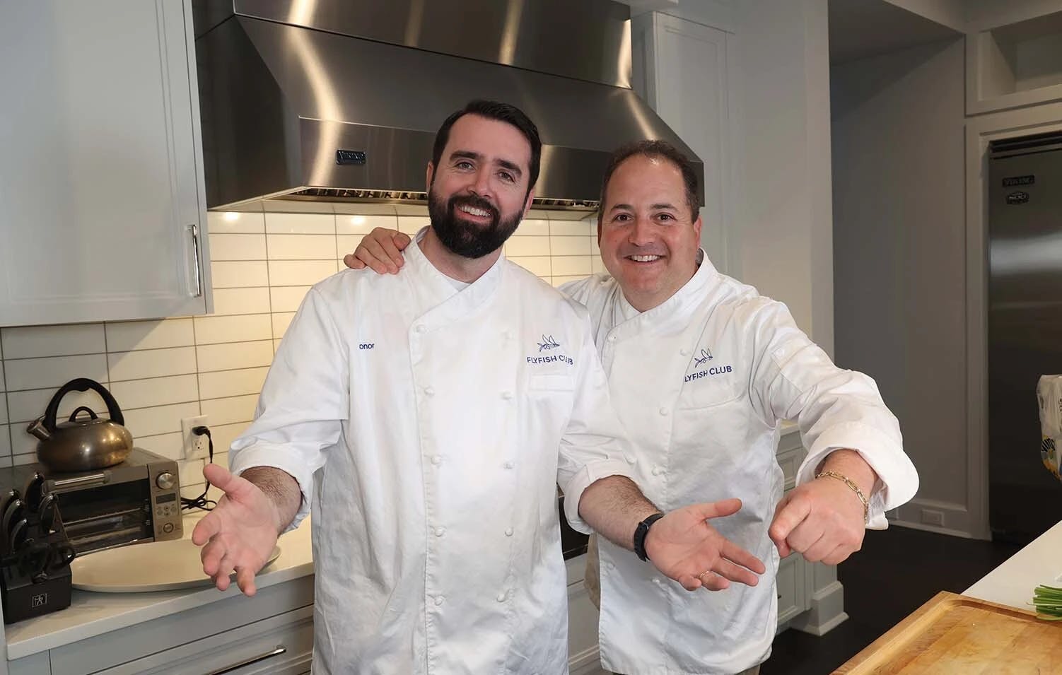 Photo of chefs Conor and Capon